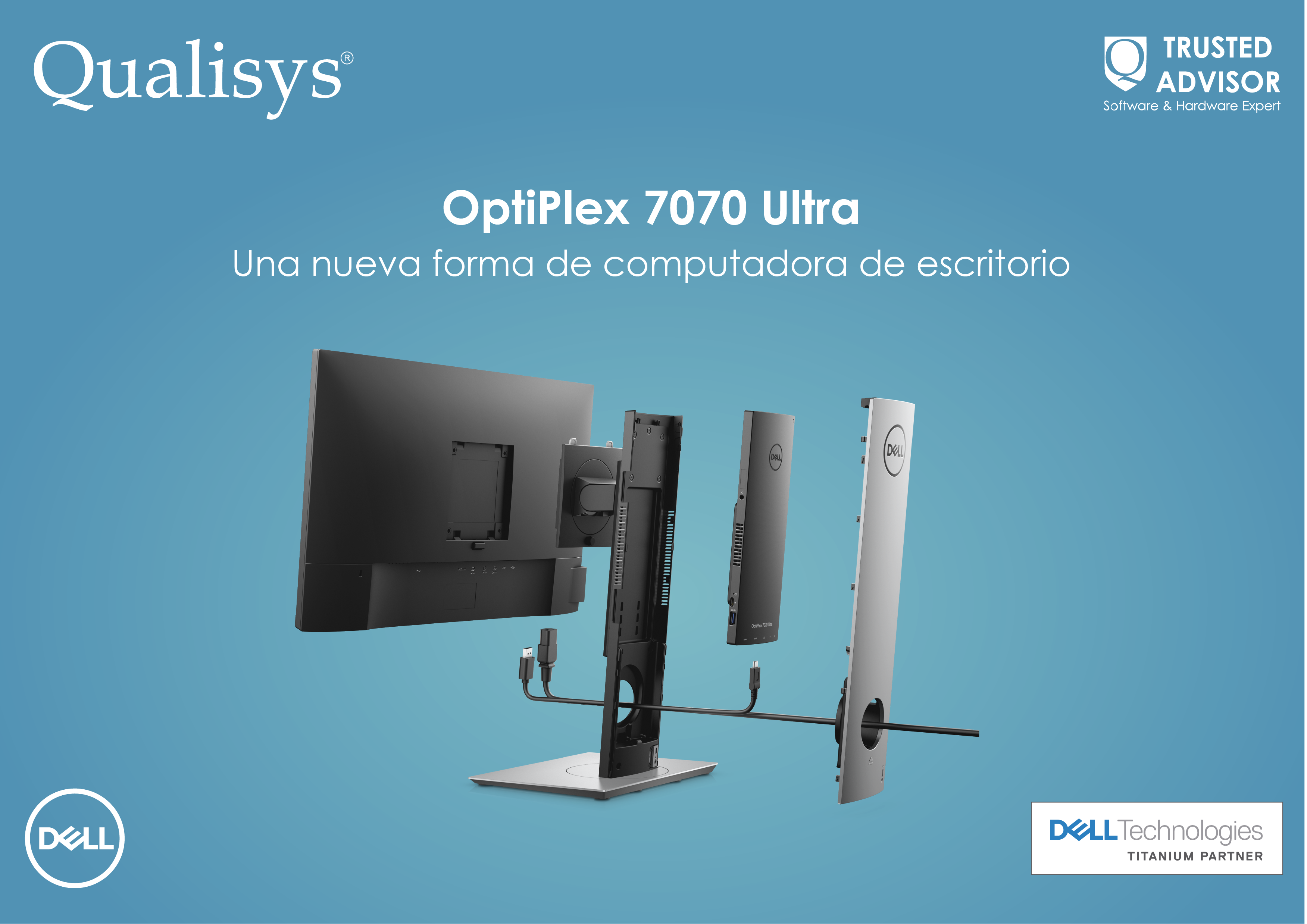 Conoce la nueva computadora de escritorio  OptiPlex 7070 Ultra de DELL - Image
